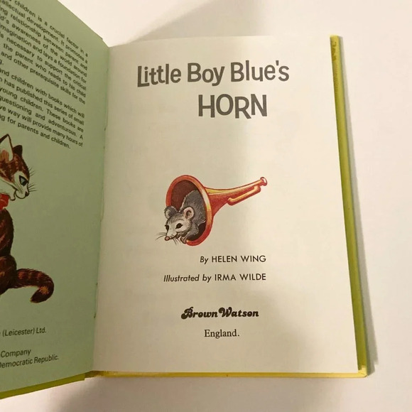 Vintage 1980 Start Right Elf  Books Ten Little Monkeys and Little Boy Blues Horn - Picture 15 of 16